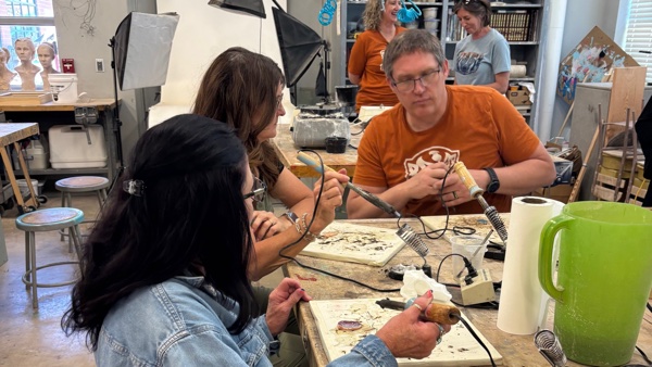 photo of staff in training