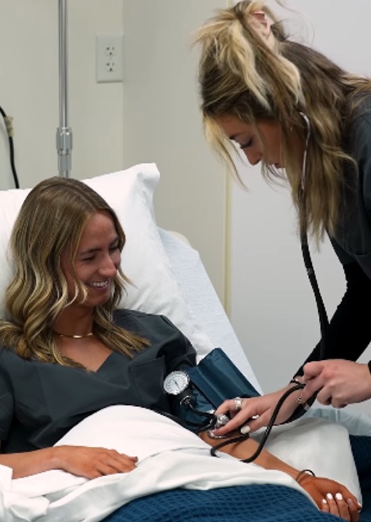 Nursing Assistants in training